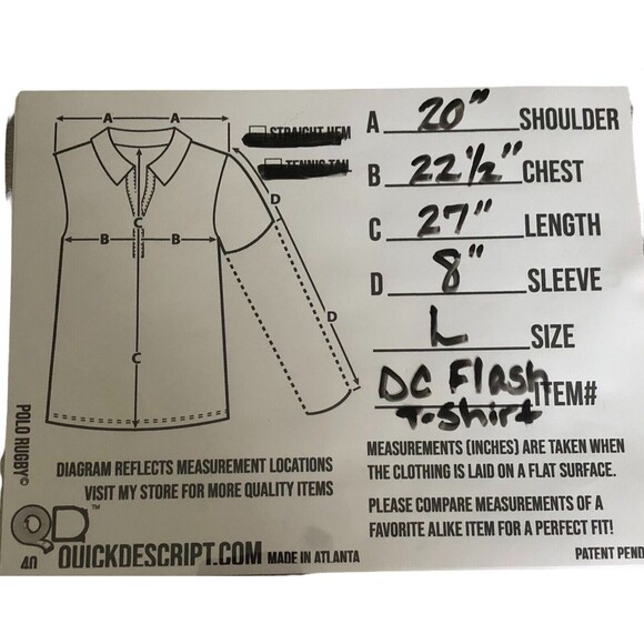 DC Comics Originals Men's The Flash Red Distressed T Shirt Tee Size Large - Picture 6 of 6